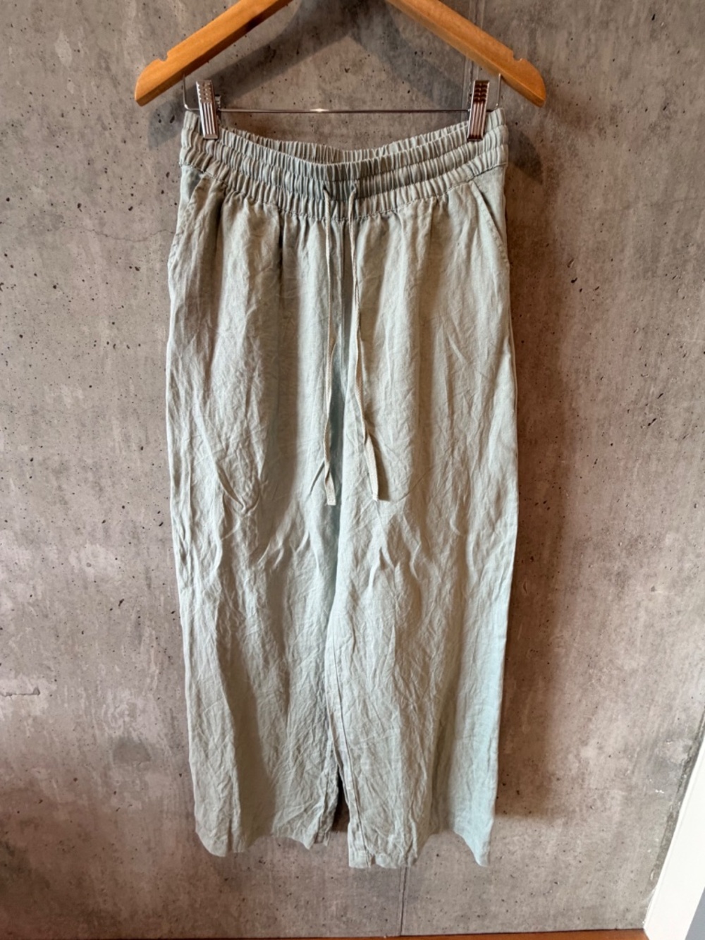 splendid seagrass linen wide leg pants